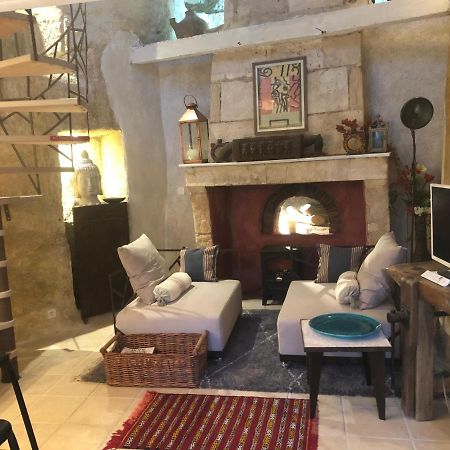 Appartement Troglodyte Loft 2 à Thoré-la-Rochette Extérieur photo