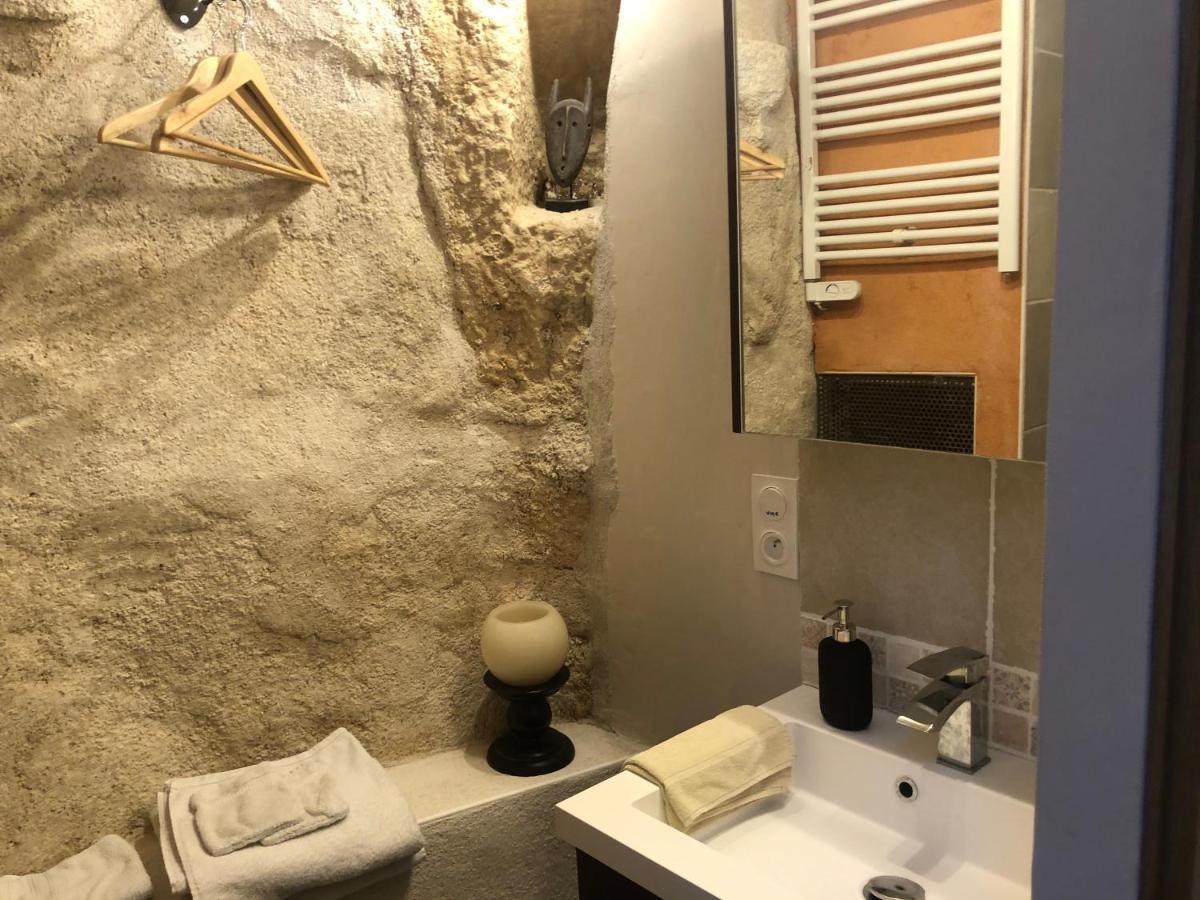 Appartement Troglodyte Loft 2 à Thoré-la-Rochette Extérieur photo
